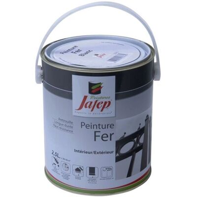 Peinture antirouille blanche Jafep 2,5L - Pour fer - Publicité Peinture antirouille blanche Jafep 2,5L - Pour fer - Publicité