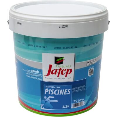 Jafep - Vernice blu opaca per piscine 15L - Vernice Jafep - Vernice blu opaca per piscine 15L - Vernice
