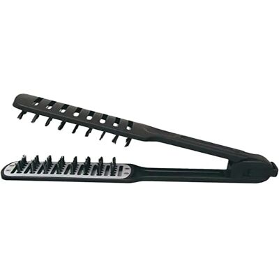 Modelo Eurostil - Escova térmica dupla para alisar cabelo Modelo Eurostil - Escova térmica dupla para alisar cabelo
