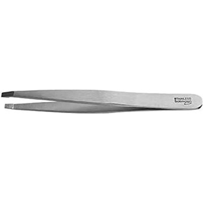 Pinzas de Acero Inoxidable Eurostil 9,5cm - Para depilar Pinzas de Acero Inoxidable Eurostil 9,5cm - Para depilar