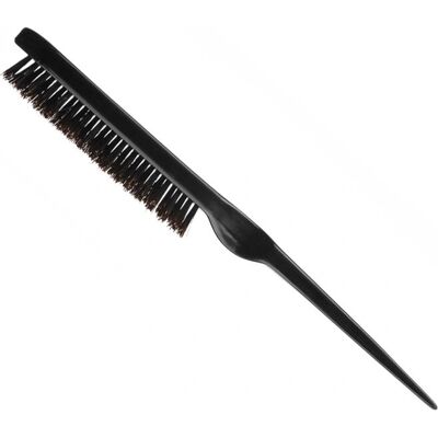 Eurostil - Modèle: 02452 - Brosse en Cuir de Cochon - Noire - Publicité Eurostil - Modèle: 02452 - Brosse en Cuir de Cochon - Noire - Publicité