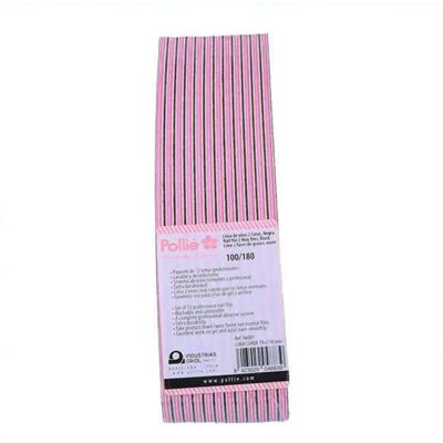 Eurostil Lima Curva Acolchoada Preta - Lima para unhas Eurostil Lima Curva Acolchoada Preta - Lima para unhas