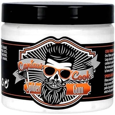 Eurostil Captain Cook Pomada Spider - Cuidado del cabello y acabado brillante - Pomada Eurostil Captain Cook Pomada Spider - Cuidado del cabello y acabado brillante - Pomada