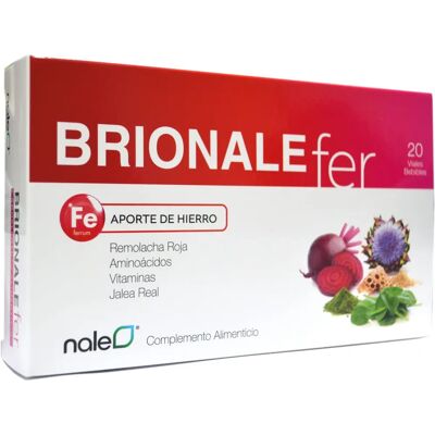 Nale Brionale Fer 20 Ampullen - Nahrungsergänzungsmittel Nale Brionale Fer 20 Ampullen - Nahrungsergänzungsmittel