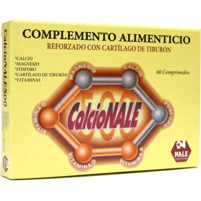 Nale Calcium 500 - Knochen & Gelenk Unterstützung - 60 Tabletten Nale Calcium 500 - Knochen & Gelenk Unterstützung - 60 Tabletten