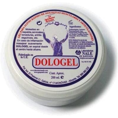 Nale Dologel 200 ml - Muscle and joint pain relief gel Nale Dologel 200 ml - Muscle and joint pain relief gel