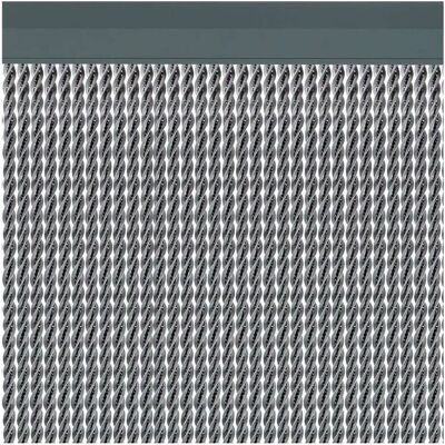 Cortina Acudam Manacor Plata - Exterior, 90x210cm Cortina Acudam Manacor Plata - Exterior, 90x210cm