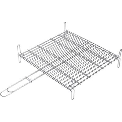SAUVIC Modèle 2685 Double Grill en Acier Inoxydable 40x45cm - Intérieur & Extérieur - Publicité SAUVIC Modèle 2685 Double Grill en Acier Inoxydable 40x45cm - Intérieur & Extérieur - Publicité