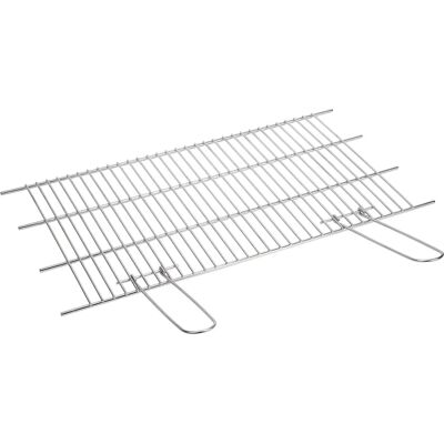 Sauvic Gril en Acier Inoxydable 80x40cm - Barbecue - Publicité Sauvic Gril en Acier Inoxydable 80x40cm - Barbecue - Publicité
