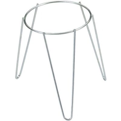 Sauvic Zink Pflanzständer - Pflanzenart: Blumentopf - Verzinkt - 20cm Durchmesser Sauvic Zink Pflanzständer - Pflanzenart: Blumentopf - Verzinkt - 20cm Durchmesser