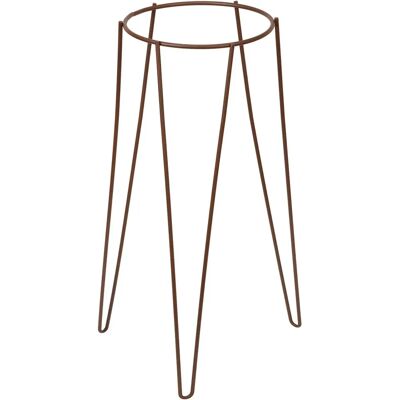 Sauvic Modelo 20x60 Cm Soporte de Planta con Efecto Óxido - Soporte para Maceta Sauvic Modelo 20x60 Cm Soporte de Planta con Efecto Óxido - Soporte para Maceta