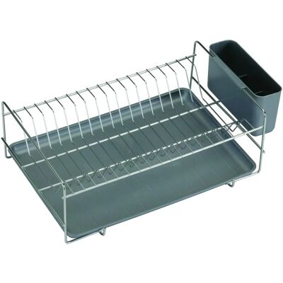 Égouttoir à Vaisselle Plat en Acier Inoxydable Sauvic - Égouttoir Égouttoir à Vaisselle Plat en Acier Inoxydable Sauvic - Égouttoir