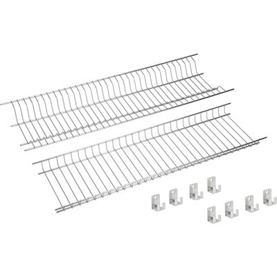 Sauvic Égouttoir à Vaisselle en Acier Inoxydable 55 Cm - Dish Drainer Sauvic Égouttoir à Vaisselle en Acier Inoxydable 55 Cm - Dish Drainer