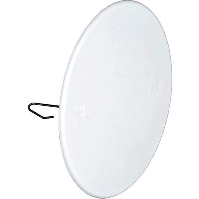 Couvercle rond Solera Ø113mm pour boîte Ø100mm Griffe métallique - Publicité Couvercle rond Solera Ø113mm pour boîte Ø100mm Griffe métallique - Publicité