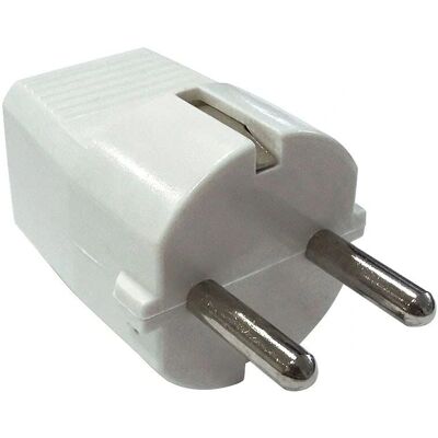 Enchufe Schuko Blanco Solera - Enchufe eléctrico Enchufe Schuko Blanco Solera - Enchufe eléctrico