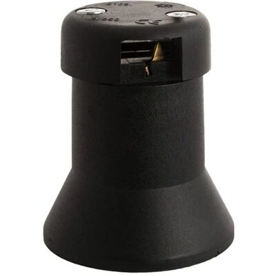 Solera Lampenfassung E27 Schwarz 250V - Lamp holder Solera Lampenfassung E27 Schwarz 250V - Lamp holder