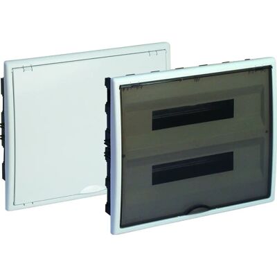 Solera Caja de Distribución - 40 Elementos 400x320x72mm Blanco Solera Caja de Distribución - 40 Elementos 400x320x72mm Blanco