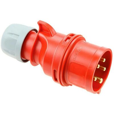 Presa Solera Rossa IP44 16 A - Connessione elettrica Presa Solera Rossa IP44 16 A - Connessione elettrica