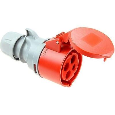 Solera Rouge Base Aérienne 32A 3P+T IP44 - Prise Solera Rouge Base Aérienne 32A 3P+T IP44 - Prise