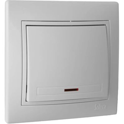 Interruttore Solera erp02ilu - 8,3x8,1cm - Switch Interruttore Solera erp02ilu - 8,3x8,1cm - Switch