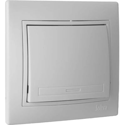 Solera ERP22U Weiß Bipolar-Schalter 8,3x8,1cm Solera ERP22U Weiß Bipolar-Schalter 8,3x8,1cm