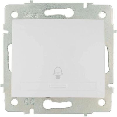 Interruttore in Termoplastico Bianco Solera erp03qc - Campanello Interruttore in Termoplastico Bianco Solera erp03qc - Campanello