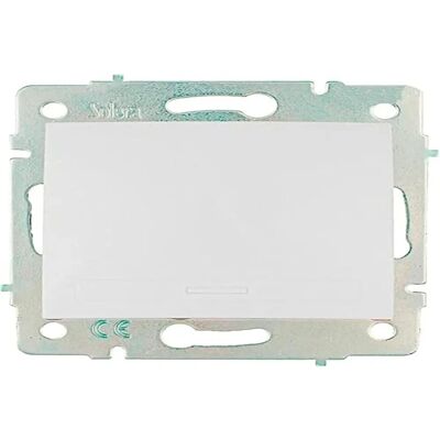 Interruttore Solera erp09qc - 8,3x8,1cm Bianco Europeo Interruttore Solera erp09qc - 8,3x8,1cm Bianco Europeo