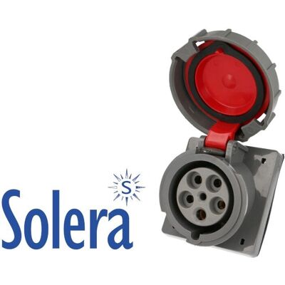 Solera - 931456AB - 5 x 63A - IP67 - Prise CEE - Publicité Solera - 931456AB - 5 x 63A - IP67 - Prise CEE - Publicité