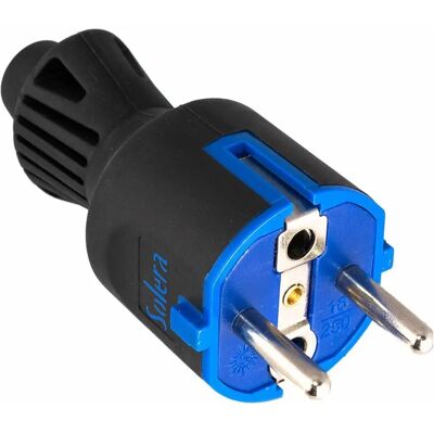 Spina elettrica Solera 706ck Nera 2p+t 16A 250V Spina elettrica Solera 706ck Nera 2p+t 16A 250V