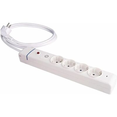 Solera 41ilso Steckdosenleiste - 4 Steckdosen, 250V, 16A Solera 41ilso Steckdosenleiste - 4 Steckdosen, 250V, 16A