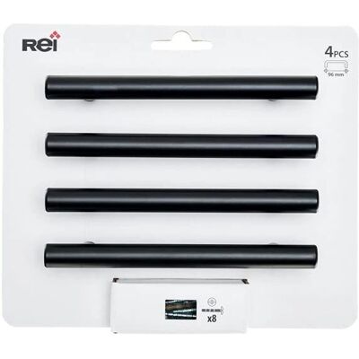 Maniglia REI 891h - Acciaio inox, 4 pezzi, 96 mm Maniglia REI 891h - Acciaio inox, 4 pezzi, 96 mm