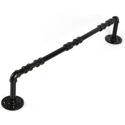 REI - 14085930 - 14x8,5x93 cm - Negro mate - Soporte para estantería REI - 14085930 - 14x8,5x93 cm - Negro mate - Soporte para estantería