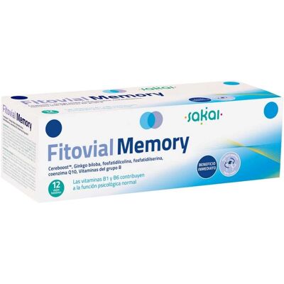 Sakai Memory 12 Vials - Suporta a função cognitiva Sakai Memory 12 Vials - Suporta a função cognitiva