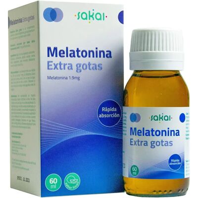 Sakai Melatonina Extra Gotas - Suplemento alimentar Sakai Melatonina Extra Gotas - Suplemento alimentar