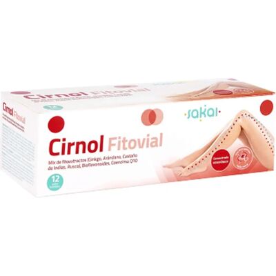 Sakai Fitovial Cirnol - Unterstützt Durchblutung - 12 Ampullen Sakai Fitovial Cirnol - Unterstützt Durchblutung - 12 Ampullen