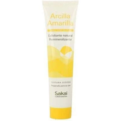 Tube d'argile jaune Sakai - Masque facial - Publicité Tube d'argile jaune Sakai - Masque facial - Publicité