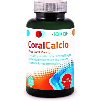 Sakai Cálcio de Coral 110 Cápsulas - Saúde Óssea Sakai Cálcio de Coral 110 Cápsulas - Saúde Óssea