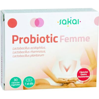 Sakai Probiotic Femme 30 capsules - Dietary Supplement Sakai Probiotic Femme 30 capsules - Dietary Supplement