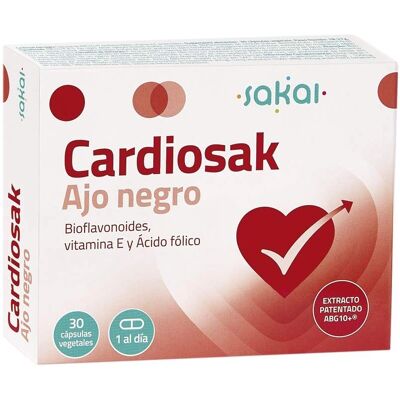 Sakai Schwarz Knoblauch Cardiosak - Herz-Kreislauf-Ergänzung Sakai Schwarz Knoblauch Cardiosak - Herz-Kreislauf-Ergänzung