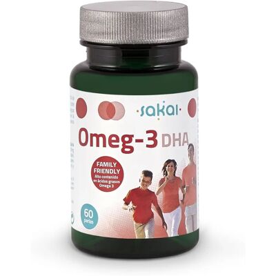 Sakai Omega-3 Dha 60 Weichkapseln - Nahrungsergänzung Sakai Omega-3 Dha 60 Weichkapseln - Nahrungsergänzung