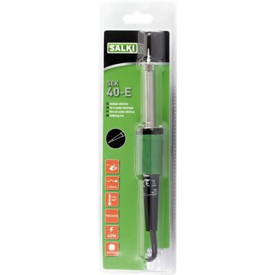 Fer à Souder Électrique Salki - 40 W Outil de Précision pour Électronique - Publicité Fer à Souder Électrique Salki - 40 W Outil de Précision pour Électronique - Publicité