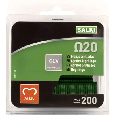 Salki 200 Groene Stalen Spijkers - Omheining Spijkers Salki 200 Groene Stalen Spijkers - Omheining Spijkers