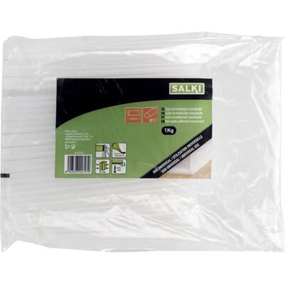 Salki Universal Hot Melt Glue Sticks - 1kg - Translucent Salki Universal Hot Melt Glue Sticks - 1kg - Translucent
