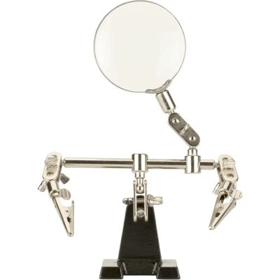 Salki 8500090 - Support articulé pour soudure avec loupe - Publicité Salki 8500090 - Support articulé pour soudure avec loupe - Publicité