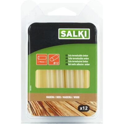 Salki 0431016 - Warm Lijmstaaf voor Hout - 11,5x95mm Amber Salki 0431016 - Warm Lijmstaaf voor Hout - 11,5x95mm Amber