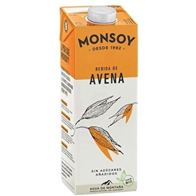 Bebida de Avena Orgánica - Baja en Grasa, Sin Azúcar Añadido - 1L Bebida de Avena Orgánica - Baja en Grasa, Sin Azúcar Añadido - 1L