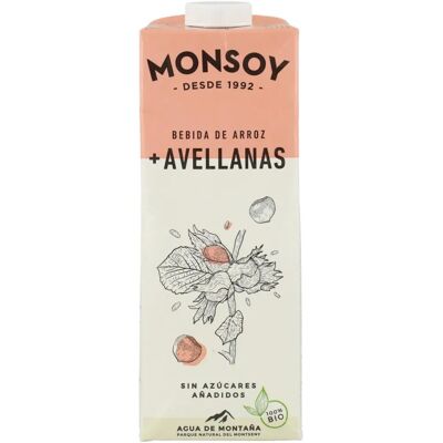 Bebida de arroz con avellanas ecológica - Rice Drink Bebida de arroz con avellanas ecológica - Rice Drink