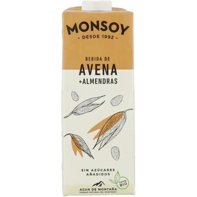 Bebida de Avena y Almendra Orgánica - Bebidas Bebida de Avena y Almendra Orgánica - Bebidas