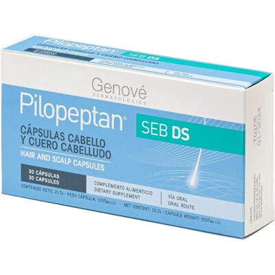 Genové Pilopeptan Seb Oily Hair 30 Kapseln - Haarergänzung Genové Pilopeptan Seb Oily Hair 30 Kapseln - Haarergänzung
