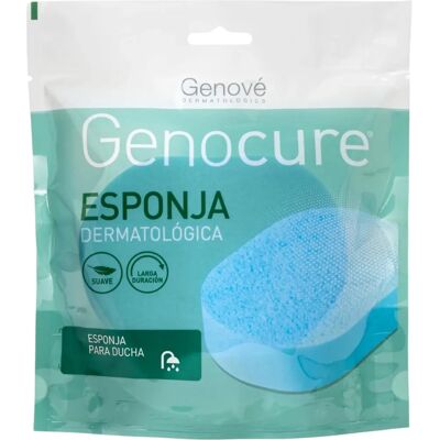 Éponge de douche Genové Genocure - Exfoliation douce pour peau sensible Éponge de douche Genové Genocure - Exfoliation douce pour peau sensible